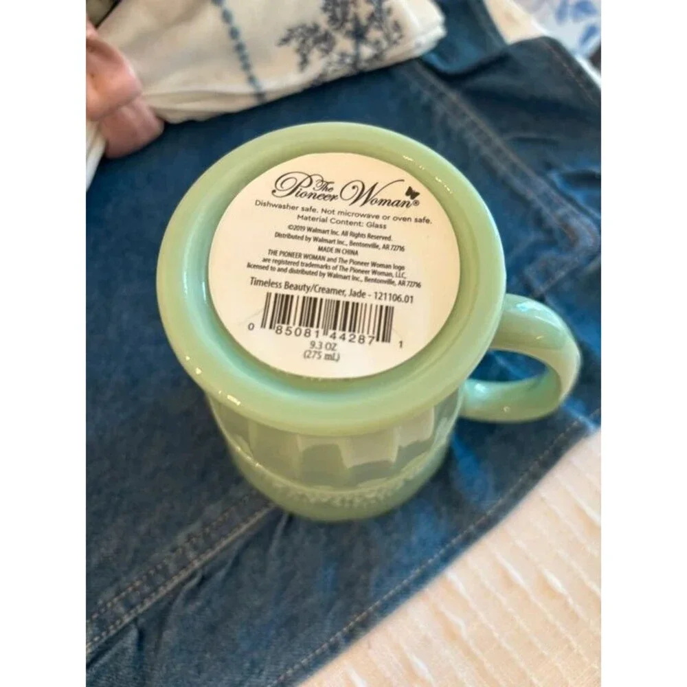 NWT Pioneer Woman Jadeite Creamer Pitcher